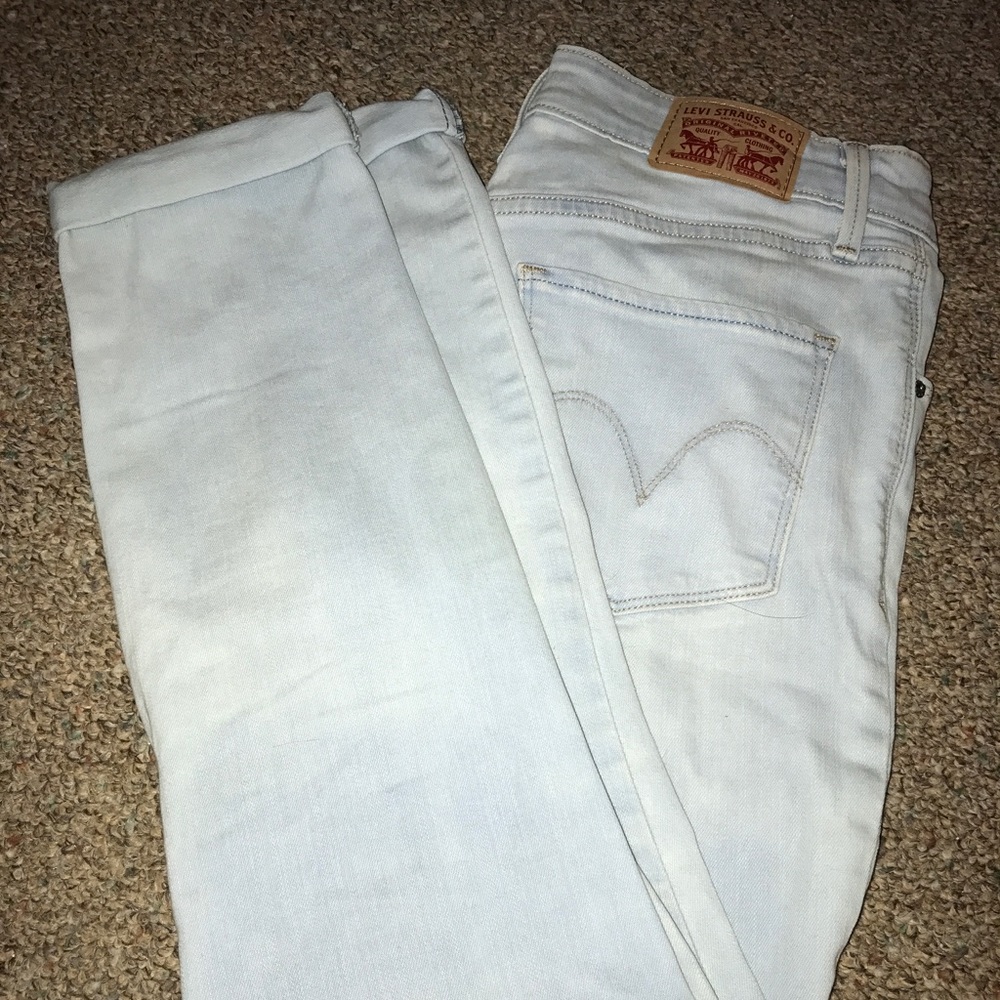 Levi's Light Blue Skinny Jeans